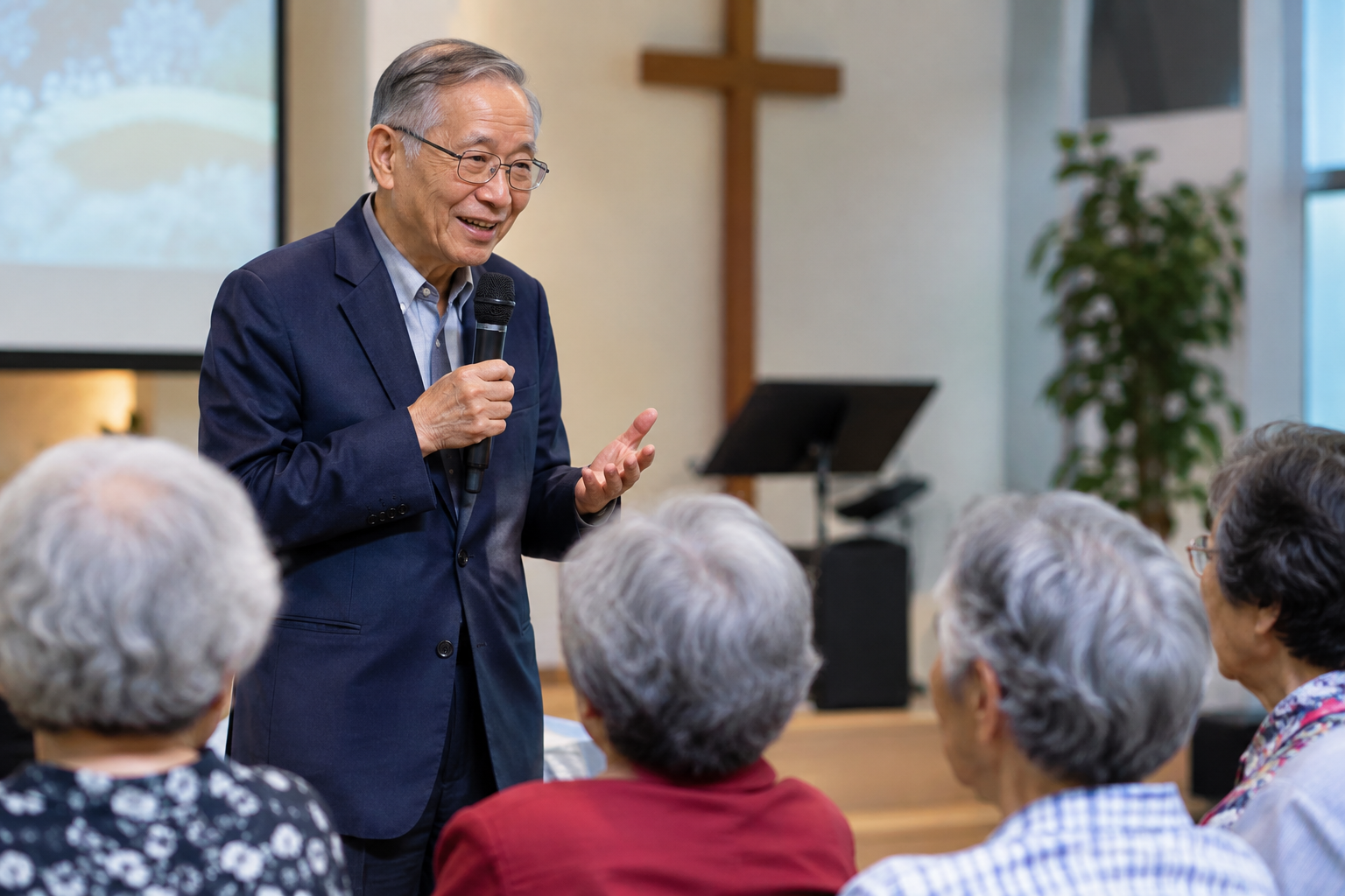 Ator Zhu Houren é reconhecido por trabalho de evangelização e diz que ainda não pode desacelerar