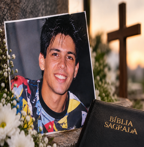 Mãe de Dinho, do Mamonas Assassinas, revela que filho se reconciliou com Deus antes da tragédia